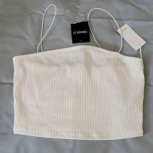 Forever 21 white tank top